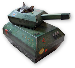 Домик кота-танкиста